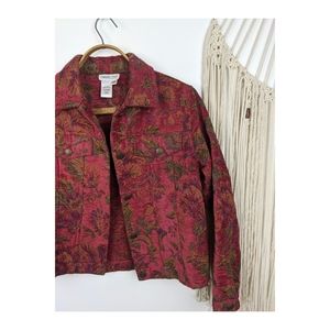 ✨VINTAGE ✨ Tapestry Jacket